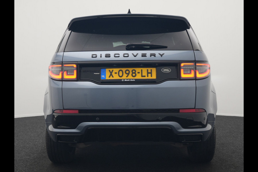Land Rover Discovery Sport P300e R-Dynamic HSE Plug In Hybrid 309pk Dealer O.H. PHEV | Trekhaak Afn. |  Adaptive Cruise | Camera | Meridian Audio | Alcantara Sportstoelen Memory & Verwarmd | Stuur Verwarmd | Apple Carplay | Keyless | Blis | Navigatie | DAB |