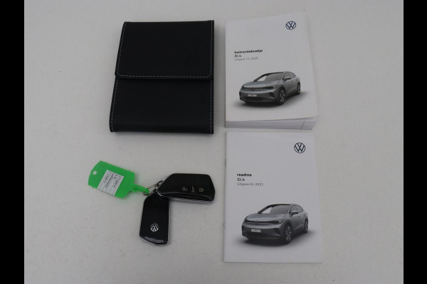 Volkswagen ID.4 First 77 kWh | Stoel & stuurverwarming | Camera | Carplay | Adaptive cruise | Half leder | 20'' | Navigatie | DAB | Sfeerverlichting