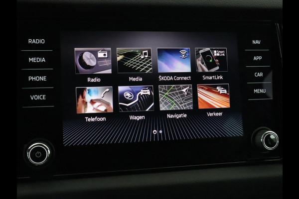 Škoda Kodiaq 1.5 TSI Limited Business Edition 7-persoons | Panoramadak | Adaptive cruise | Trekhaak | Stoelverwarming | Leder/Alcantara | Canton Sound | Keyless | Camera | Carplay | 19'' | Navigatie