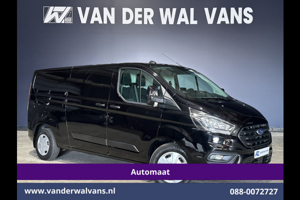 Ford Transit Custom 2.0 TDCI 131pk Automaat L2H1 Euro6 Airco | Apple Carplay | LED | Cruisecontrol Android Auto, Parkeersensoren, Verwarmde voorruit, Bijrijdersbank