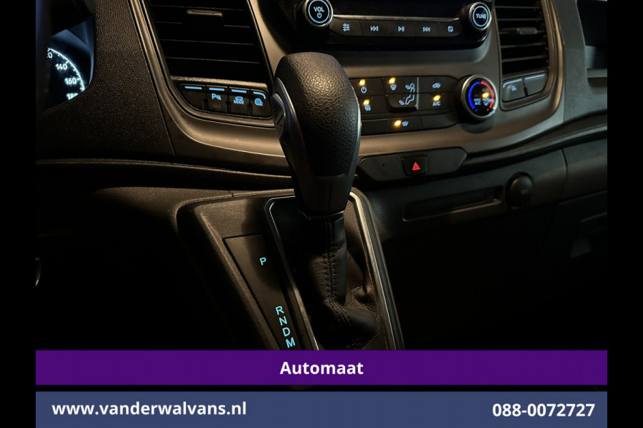 Ford Transit Custom 2.0 TDCI 131pk Automaat L2H1 Euro6 Airco | Apple Carplay | LED | Cruisecontrol Android Auto, Parkeersensoren, Verwarmde voorruit, Bijrijdersbank