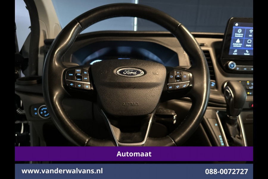 Ford Transit Custom 2.0 TDCI 131pk Automaat L2H1 Euro6 Airco | Apple Carplay | LED | Cruisecontrol Android Auto, Parkeersensoren, Verwarmde voorruit, Bijrijdersbank