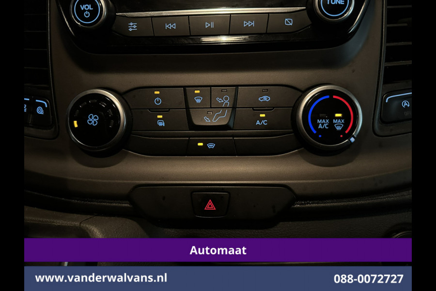 Ford Transit Custom 2.0 TDCI 131pk Automaat L2H1 Euro6 Airco | Apple Carplay | LED | Cruisecontrol Android Auto, Parkeersensoren, Verwarmde voorruit, Bijrijdersbank