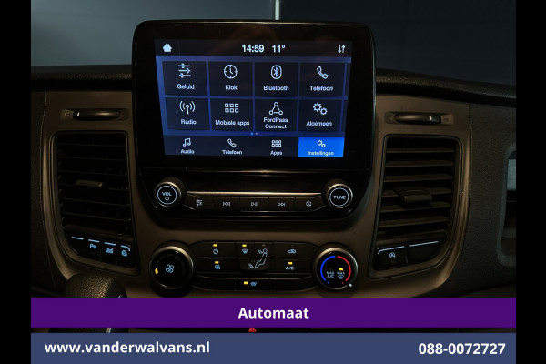 Ford Transit Custom 2.0 TDCI 131pk Automaat L2H1 Euro6 Airco | Apple Carplay | LED | Cruisecontrol Android Auto, Parkeersensoren, Verwarmde voorruit, Bijrijdersbank