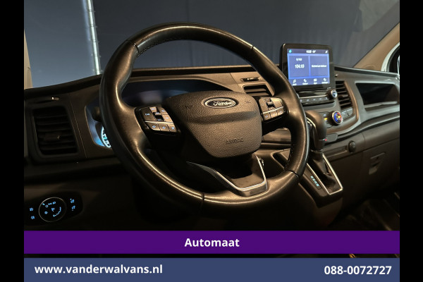 Ford Transit Custom 2.0 TDCI 131pk Automaat L2H1 Euro6 Airco | Apple Carplay | LED | Cruisecontrol Android Auto, Parkeersensoren, Verwarmde voorruit, Bijrijdersbank