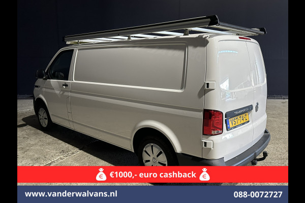 Volkswagen Transporter 2.0 TDI 150pk L2H1 Euro6 Airco | 2500kg Trekhaak | Apple Carplay | Android Auto | Imperiaal Parkeersensoren, Cruisecontrol