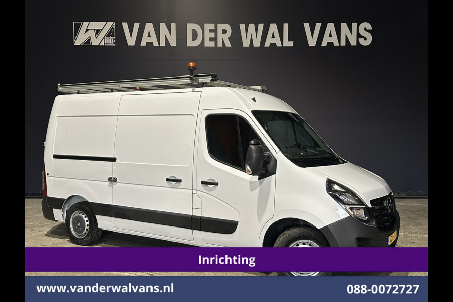 Opel Movano 2.3 Turbo 150pk L2H2 Inrichting Euro6 Airco | Imperiaal | 2500kg Trekhaak | Omvormer | Navigatie | Camera, Cruisecontrol, Parkeersensoren