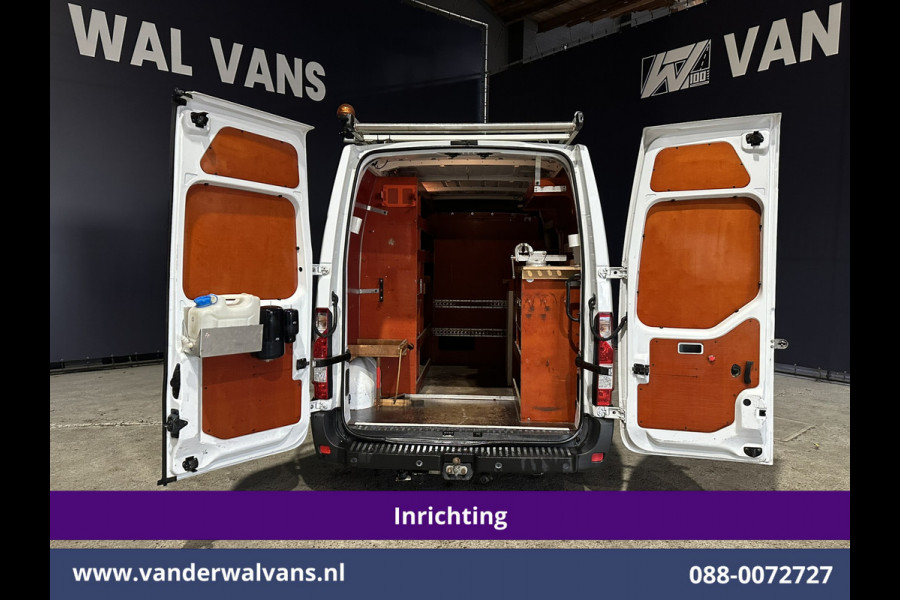 Opel Movano 2.3 Turbo 150pk L2H2 Inrichting Euro6 Airco | Imperiaal | 2500kg Trekhaak | Omvormer | Navigatie | Camera, Cruisecontrol, Parkeersensoren