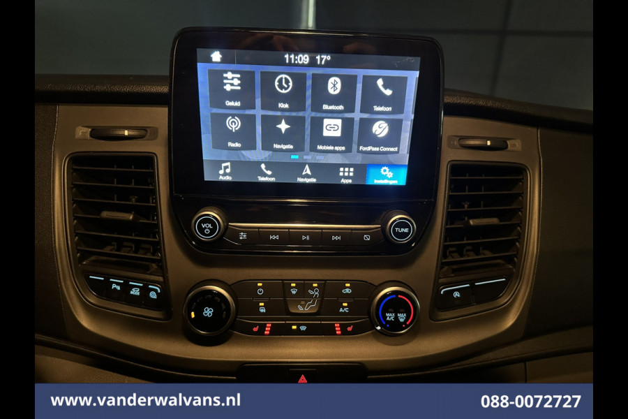 Ford Transit Custom 2.0 TDCI L2H1 Euro6 Airco | Navigatie | Apple Carplay | Cruisecontrol | Stoelverwarming LED, parkeersensoren, android auto, verwarmde voorruit, bijrijdersbank