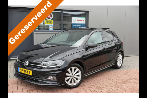 Volkswagen Polo 1.0 TSI 85kw 116pk Highline R-Line , Panoramadak, Led , PDC, Cruise, Carplay , Achteruitrijcamera , Sportstoelen , Actieve demping .DAB+, etc .