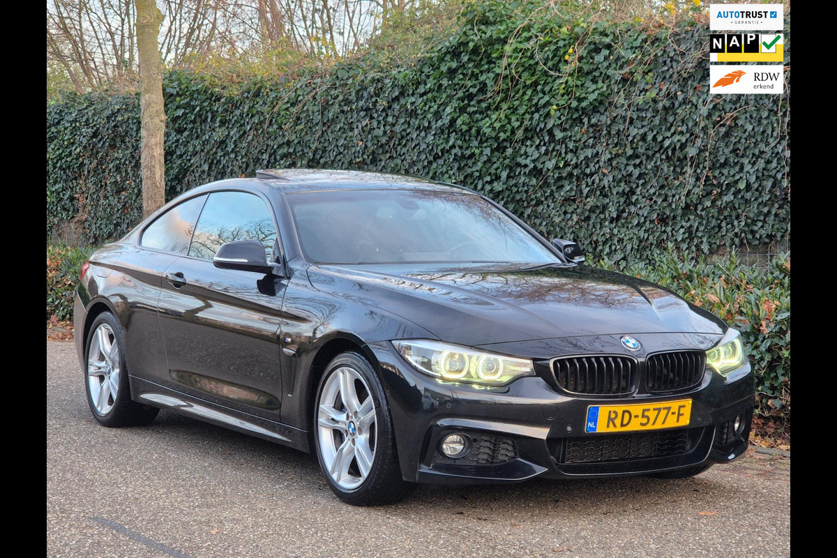 BMW 4 Serie M Sport Ed Coupé Schuifdak Apple CarPlay Breedset LED Camera Nbt Evo Navi GR 6WB Dig. DASH 420i High Executive