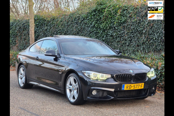 BMW 4 Serie M Sport Ed Coupé Schuifdak Apple CarPlay Breedset LED Camera Nbt Evo Navi GR 6WB Dig. DASH 420i High Executive