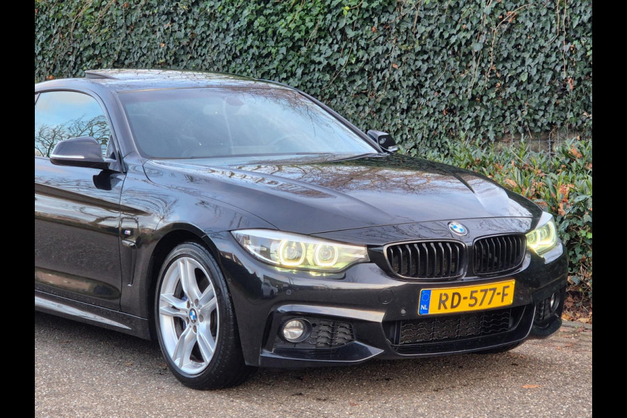 BMW 4 Serie M Sport Ed Coupé Schuifdak Apple CarPlay Breedset LED Camera Nbt Evo Navi GR 6WB Dig. DASH 420i High Executive