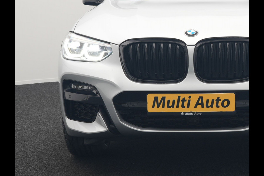BMW X3 xDrive30e M Sport Plug In Hybrid 293pk Dealer O.H. PHEV | Trekhaak Af Fabriek | Head Up | Sportstoelen Verwarmd | Apple Carplay | Keyless | Blis | Sfeerverlichting | Virtual | Navigatie | DAB |