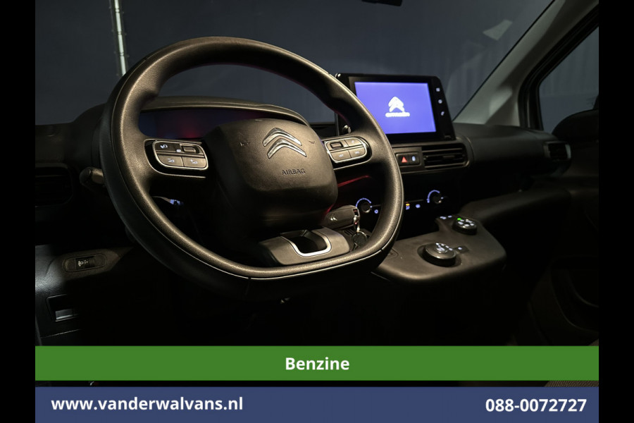 Citroën Berlingo 1.2 PureTech **Benzine** 130pk Automaat L1H1 Euro6 Airco | 3-Zits | Camera | Navigatie | Apple Carplay Android Auto, Cruisecontrol, Parkeersensoren, Bijrijdersbank
