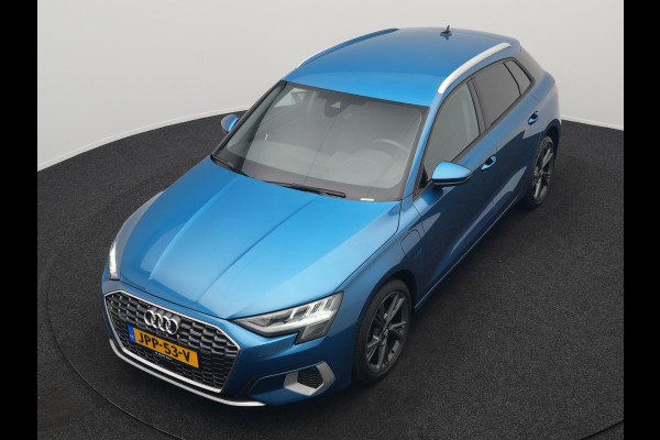 Audi A3 Sportback 40 TFSI e Advanced edition Plug In Hybrid 204pk Dealer O.H PHEV | Trekhaak Afn. | Keyless | Apple Carplay | Sportstoelen Verwarmd | Navigatie | Virtual | Cruise Control | Front & Lane Assist | DAB | 18"L.M |