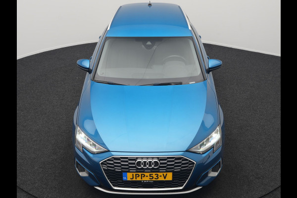 Audi A3 Sportback 40 TFSI e Advanced edition Plug In Hybrid 204pk Dealer O.H PHEV | Trekhaak Afn. | Keyless | Apple Carplay | Sportstoelen Verwarmd | Navigatie | Virtual | Cruise Control | Front & Lane Assist | DAB | 18"L.M |