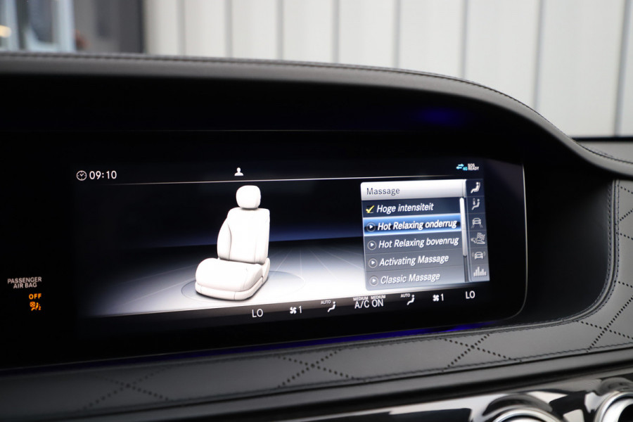 Mercedes-Benz S-Klasse 63 AMG 4-Matic+ Lang | 612PK | Massage | Head-up | Keyless-go | Burmester | Multibeam | Sfeerverlichting | Stoelkoeling | 2017.