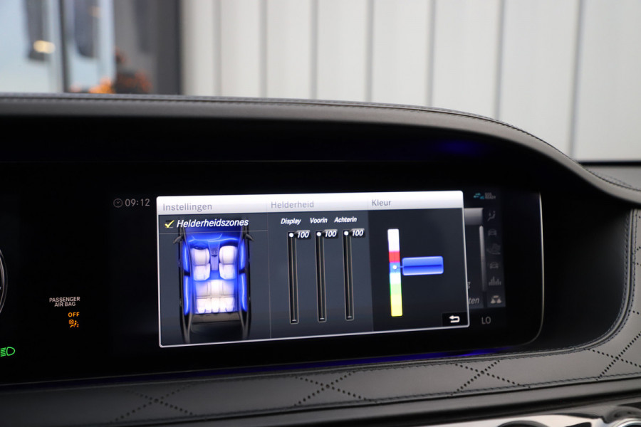 Mercedes-Benz S-Klasse 63 AMG 4-Matic+ Lang | 612PK | Massage | Head-up | Keyless-go | Burmester | Multibeam | Sfeerverlichting | Stoelkoeling | 2017.