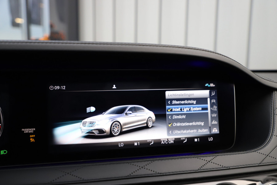 Mercedes-Benz S-Klasse 63 AMG 4-Matic+ Lang | 612PK | Massage | Head-up | Keyless-go | Burmester | Multibeam | Sfeerverlichting | Stoelkoeling | 2017.