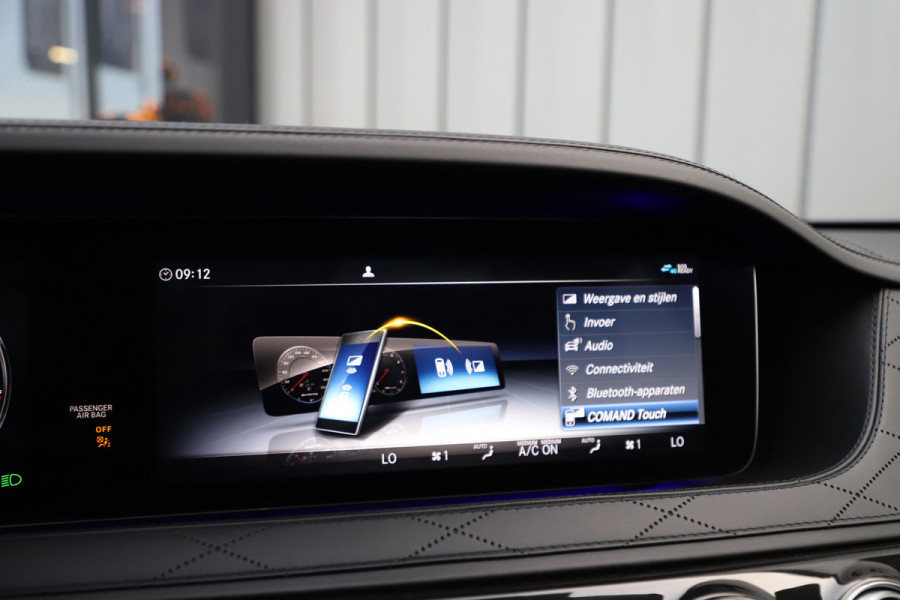 Mercedes-Benz S-Klasse 63 AMG 4-Matic+ Lang | 612PK | Massage | Head-up | Keyless-go | Burmester | Multibeam | Sfeerverlichting | Stoelkoeling | 2017.