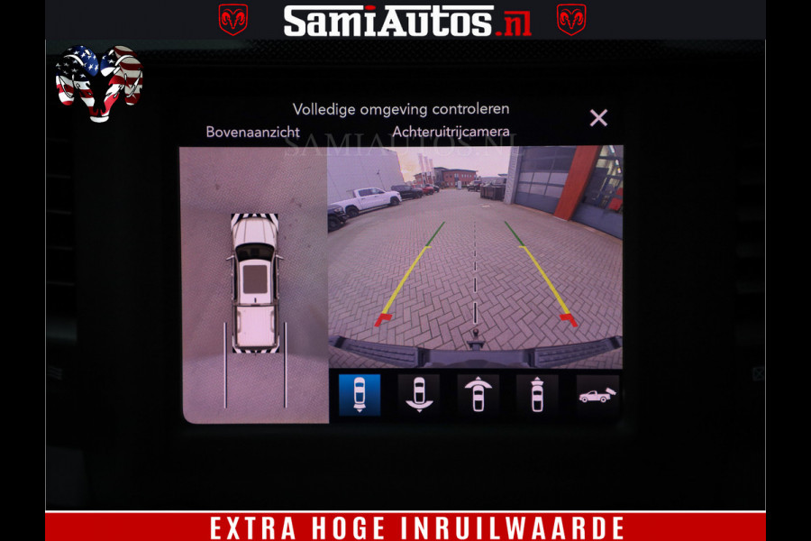 Dodge Ram 1500 Black Sport | Hemi 5.7 V8 | Luchtvering | 360 Camera | Panorama Dak | 4x4 Crew Cab | Dubbele cabine 5 persoons | Grijskenteken |