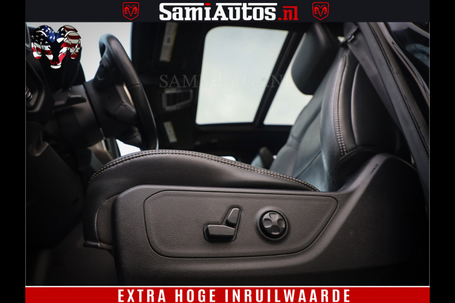 Dodge Ram 1500 Black Sport | Hemi 5.7 V8 | Luchtvering | 360 Camera | Panorama Dak | 4x4 Crew Cab | Dubbele cabine 5 persoons | Grijskenteken |