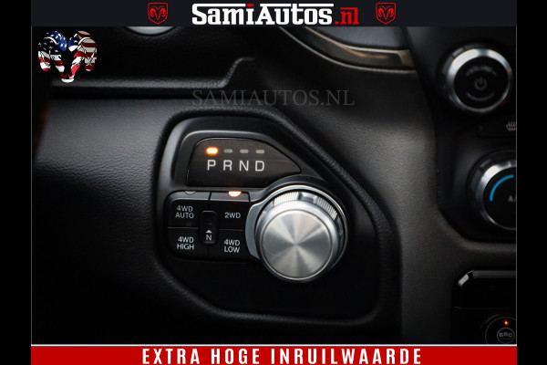 Dodge Ram 1500 Black Sport | Hemi 5.7 V8 | Luchtvering | 360 Camera | Panorama Dak | 4x4 Crew Cab | Dubbele cabine 5 persoons | Grijskenteken |