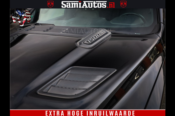 Dodge Ram 1500 Black Sport | Hemi 5.7 V8 | Luchtvering | 360 Camera | Panorama Dak | 4x4 Crew Cab | Dubbele cabine 5 persoons | Grijskenteken |