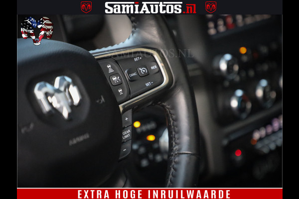 Dodge Ram 1500 Black Sport | Hemi 5.7 V8 | Luchtvering | 360 Camera | Panorama Dak | 4x4 Crew Cab | Dubbele cabine 5 persoons | Grijskenteken |