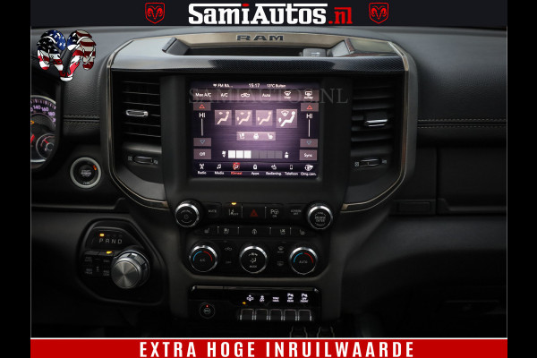 Dodge Ram 1500 Black Sport | Hemi 5.7 V8 | Luchtvering | 360 Camera | Panorama Dak | 4x4 Crew Cab | Dubbele cabine 5 persoons | Grijskenteken |