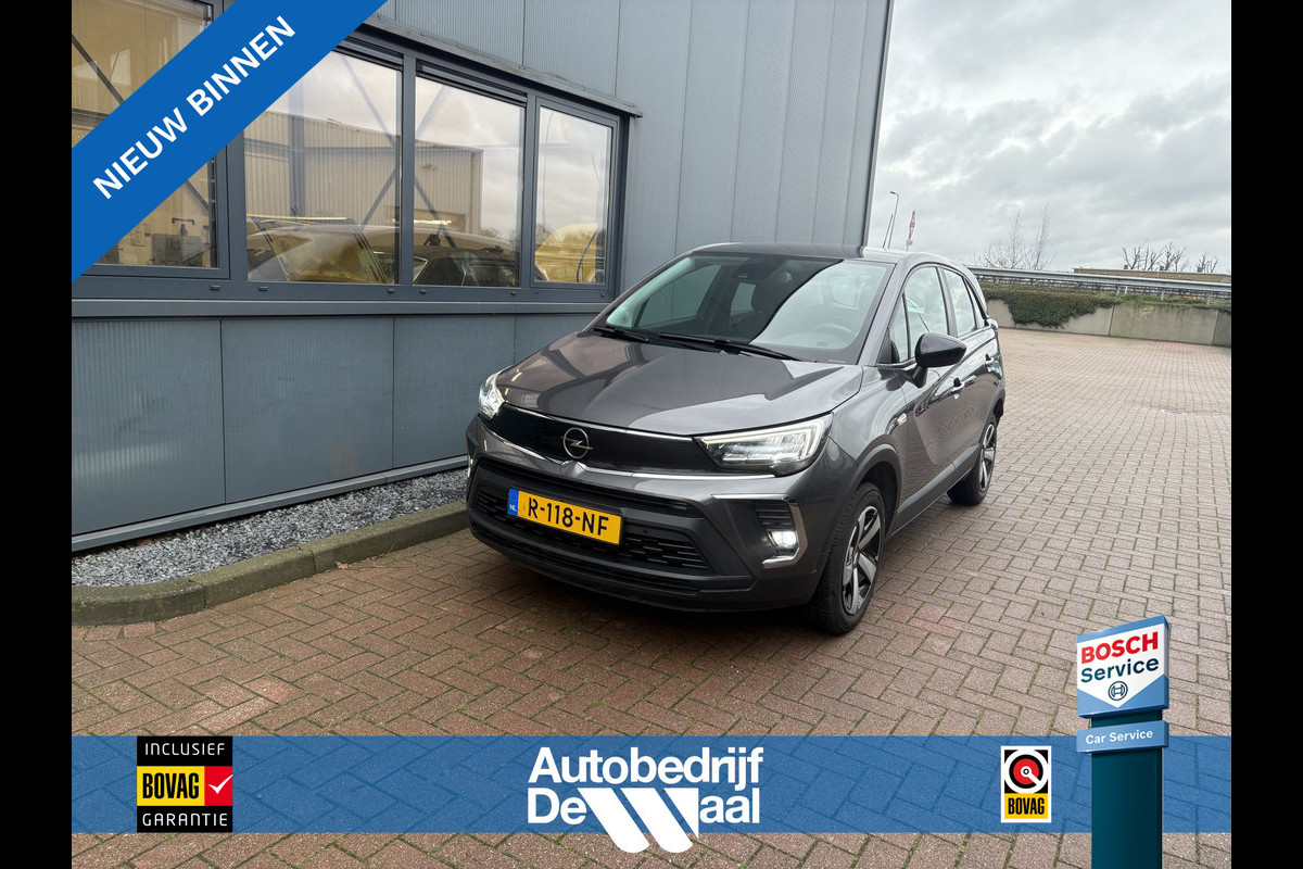 Opel Crossland 1.2 T 130pk Elegance Automaat CAMERA/CLIMA/CARPLAY/TREKHAAK/WINTERPACK
