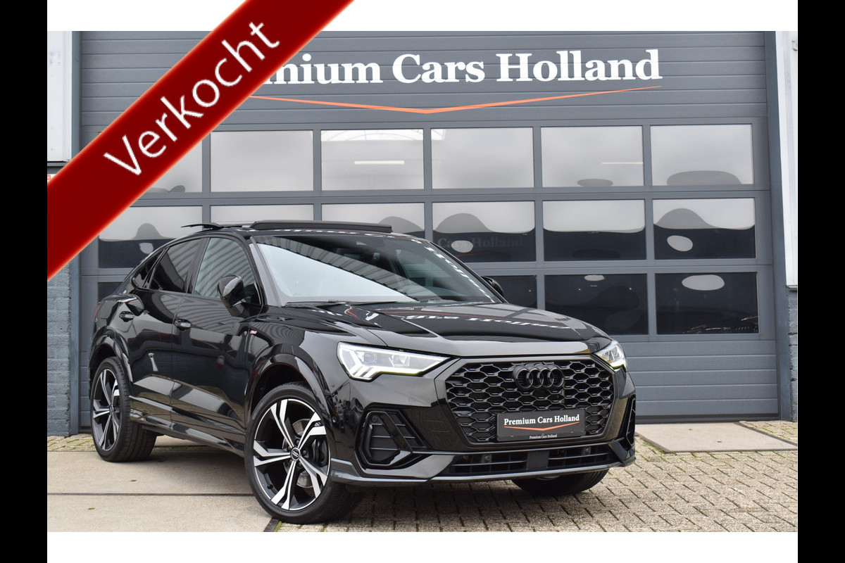 Audi Q3 Sportback 45 TFSI e S-Line 245 Pk Pano Memory Navi Leder Matrix Sonos Keyless Camera 20 Inch