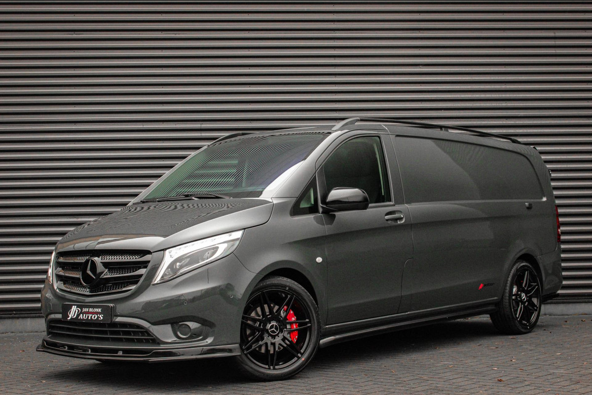 Mercedes-Benz Vito 190PK LANG 4X4 JB- EDITION FULL BLACK / AMG / SPOILER / VERLAGINGSVEREN / NAVIGATIE / SIDE- BARS / FULL / NAVI