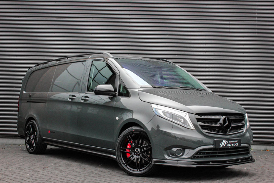 Mercedes-Benz Vito 190PK LANG 4X4 JB- EDITION FULL BLACK / AMG / SPOILER / VERLAGINGSVEREN / NAVIGATIE / SIDE- BARS / FULL / NAVI