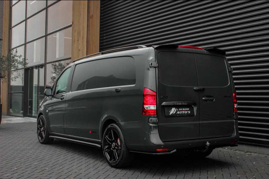 Mercedes-Benz Vito 190PK LANG 4X4 JB- EDITION FULL BLACK / AMG / SPOILER / VERLAGINGSVEREN / NAVIGATIE / SIDE- BARS / FULL / NAVI