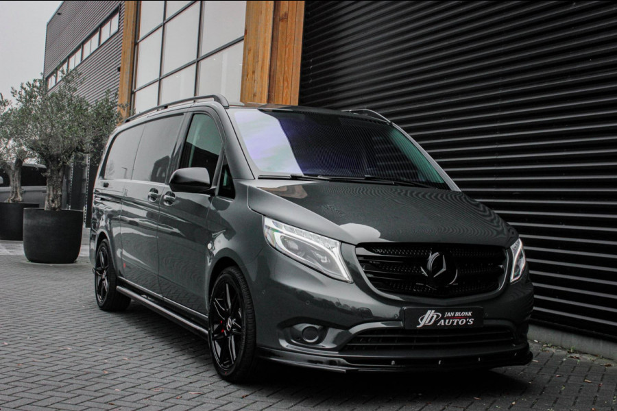 Mercedes-Benz Vito 190PK LANG 4X4 JB- EDITION FULL BLACK / AMG / SPOILER / VERLAGINGSVEREN / NAVIGATIE / SIDE- BARS / FULL / NAVI