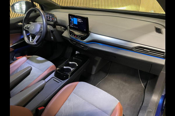 Volkswagen ID.4 Max 77 kWh|TREKHAAK|1/2 LEDER|ACC|CAMERA|CARPLAY|CLIMA+CRUISE CONTRL|STOEL+STUURVERW|NAVI|NL-AUTO|INCL.BTW|1e EIG|