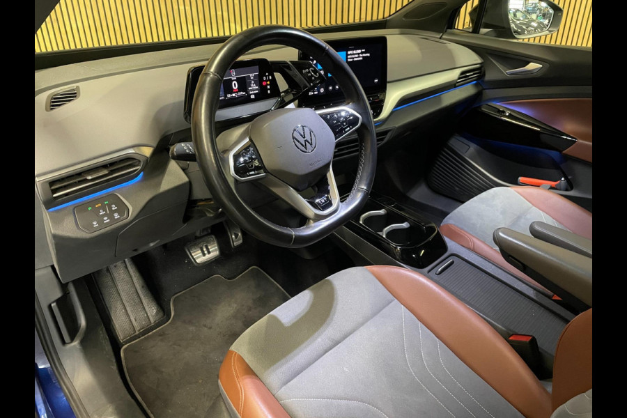 Volkswagen ID.4 Max 77 kWh|TREKHAAK|1/2 LEDER|ACC|CAMERA|CARPLAY|CLIMA+CRUISE CONTRL|STOEL+STUURVERW|NAVI|NL-AUTO|INCL.BTW|1e EIG|