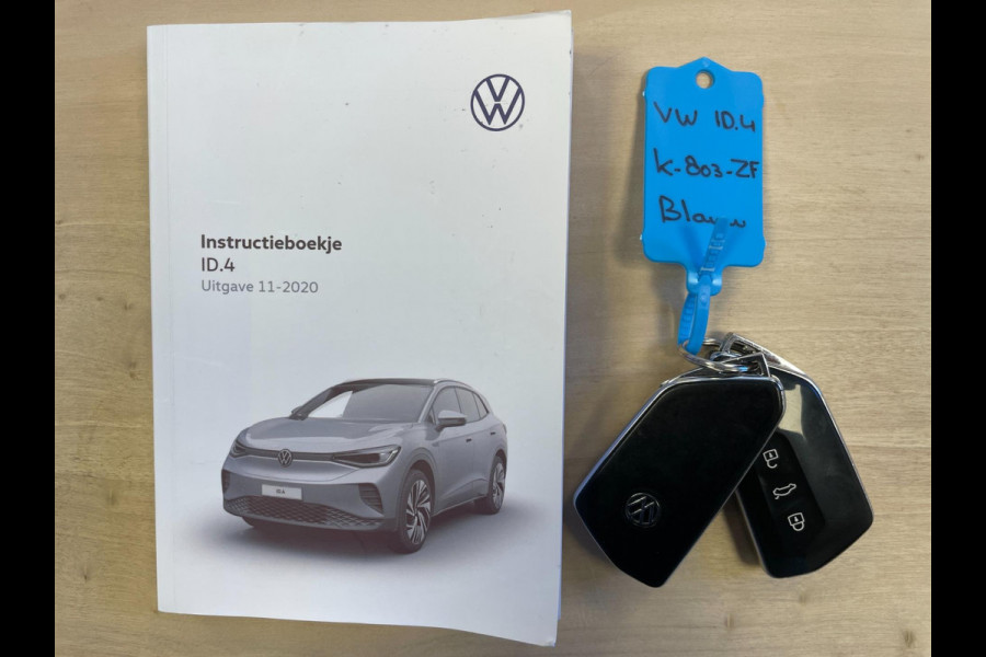 Volkswagen ID.4 Max 77 kWh|TREKHAAK|1/2 LEDER|ACC|CAMERA|CARPLAY|CLIMA+CRUISE CONTRL|STOEL+STUURVERW|NAVI|NL-AUTO|INCL.BTW|1e EIG|