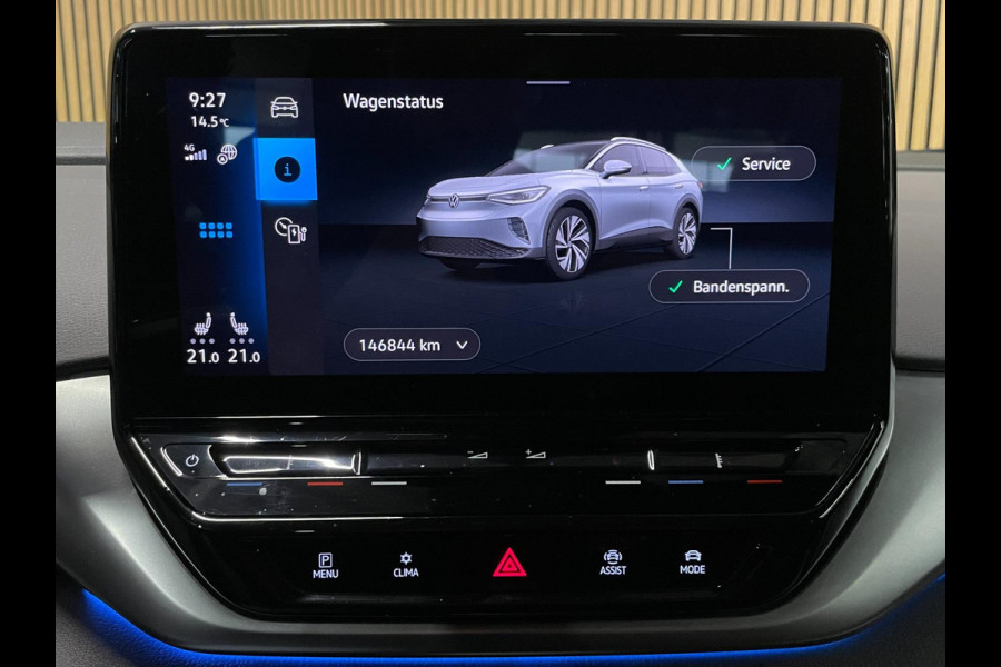 Volkswagen ID.4 Max 77 kWh|TREKHAAK|1/2 LEDER|ACC|CAMERA|CARPLAY|CLIMA+CRUISE CONTRL|STOEL+STUURVERW|NAVI|NL-AUTO|INCL.BTW|1e EIG|