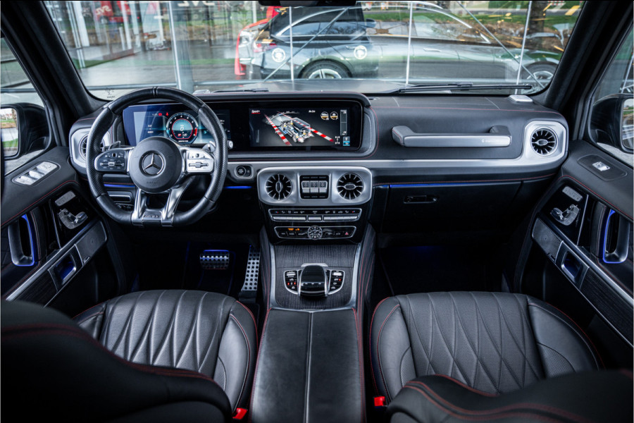 Mercedes-Benz G-Klasse 63 AMG 585pk ** Manufaktur ** Burmester ** 22inch ** Designo Nachtzwart Magno ** PPF ** NL-auto! Certified Premium garantie tot 02-2027!