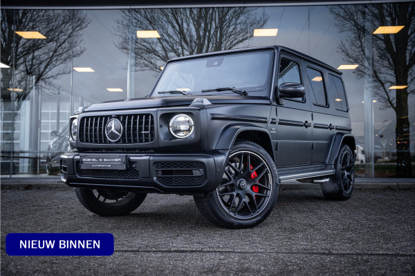 Mercedes-Benz G-Klasse 63 AMG 585pk ** Manufaktur ** Burmester ** 22inch ** Designo Nachtzwart Magno ** PPF ** NL-auto! Certified Premium garantie tot 02-2027!