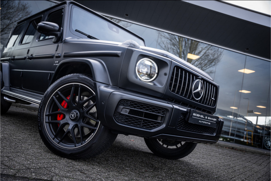 Mercedes-Benz G-Klasse 63 AMG 585pk ** Manufaktur ** Burmester ** 22inch ** Designo Nachtzwart Magno ** PPF ** NL-auto! Certified Premium garantie tot 02-2027!