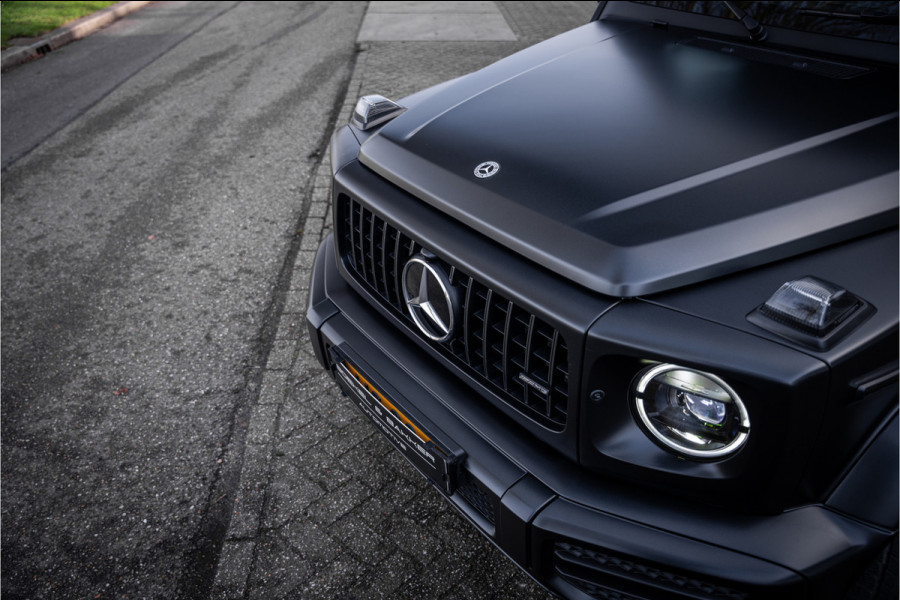 Mercedes-Benz G-Klasse 63 AMG 585pk ** Manufaktur ** Burmester ** 22inch ** Designo Nachtzwart Magno ** PPF ** NL-auto! Certified Premium garantie tot 02-2027!