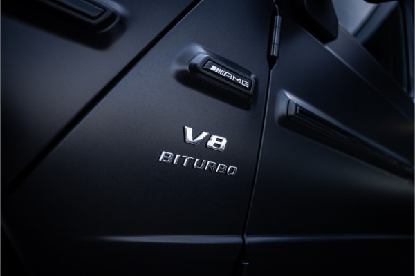 Mercedes-Benz G-Klasse 63 AMG 585pk ** Manufaktur ** Burmester ** 22inch ** Designo Nachtzwart Magno ** PPF ** NL-auto! Certified Premium garantie tot 02-2027!