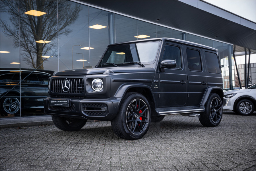 Mercedes-Benz G-Klasse 63 AMG 585pk ** Manufaktur ** Burmester ** 22inch ** Designo Nachtzwart Magno ** PPF ** NL-auto! Certified Premium garantie tot 02-2027!