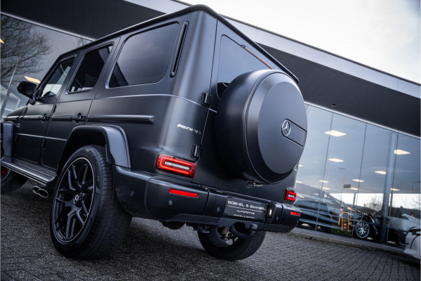 Mercedes-Benz G-Klasse 63 AMG 585pk ** Manufaktur ** Burmester ** 22inch ** Designo Nachtzwart Magno ** PPF ** NL-auto! Certified Premium garantie tot 02-2027!