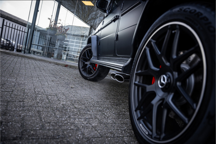 Mercedes-Benz G-Klasse 63 AMG 585pk ** Manufaktur ** Burmester ** 22inch ** Designo Nachtzwart Magno ** PPF ** NL-auto! Certified Premium garantie tot 02-2027!