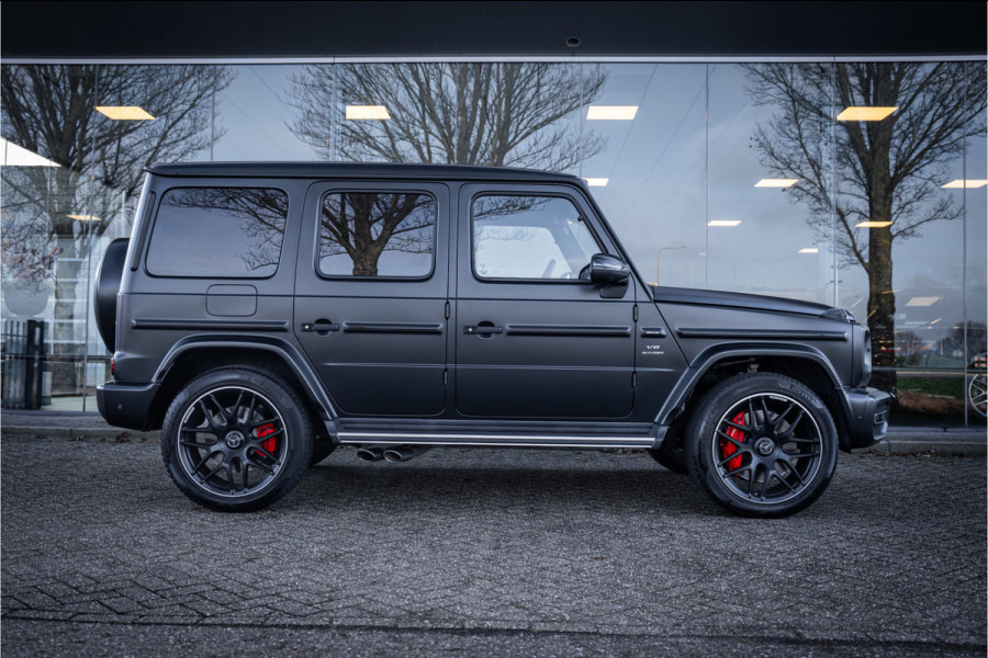 Mercedes-Benz G-Klasse 63 AMG 585pk ** Manufaktur ** Burmester ** 22inch ** Designo Nachtzwart Magno ** PPF ** NL-auto! Certified Premium garantie tot 02-2027!